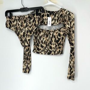 Nasty gal NWT two piece set XS
